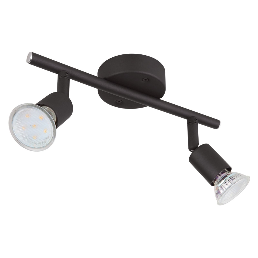Globo - LED Спот 2xGU10/3W/230V черен
