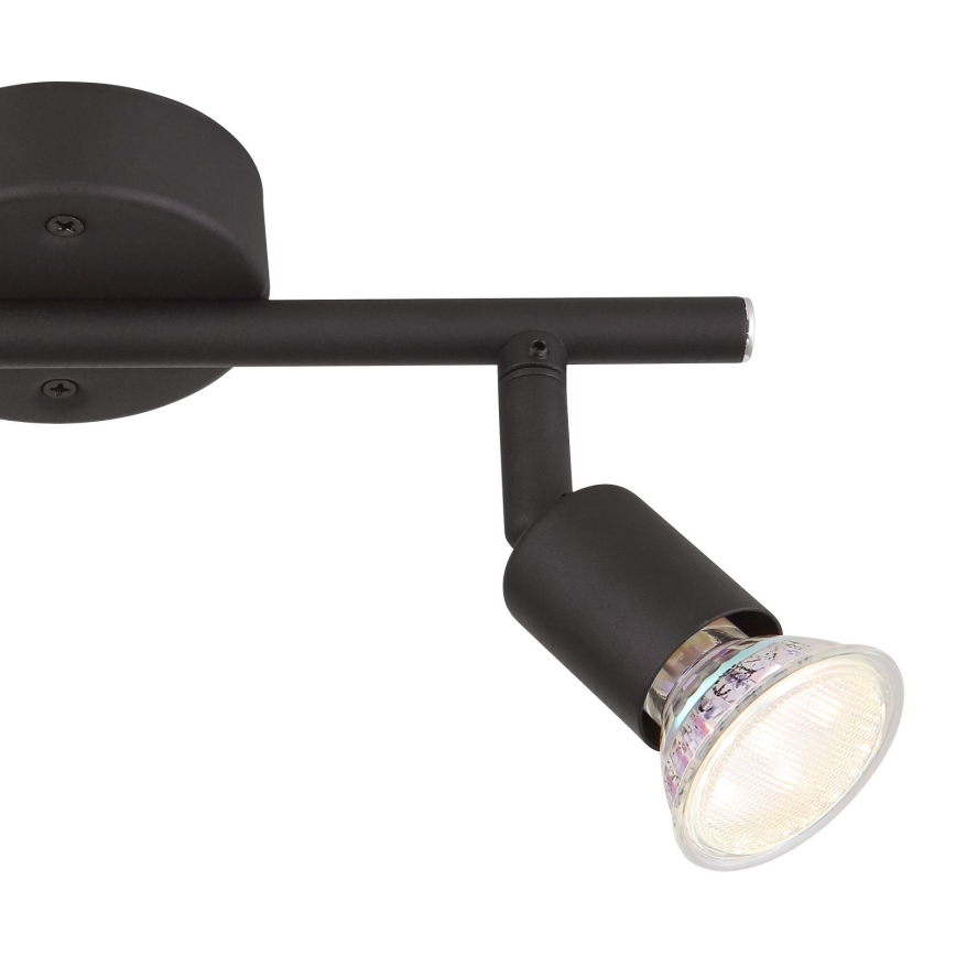 Globo - LED Спот 2xGU10/3W/230V черен