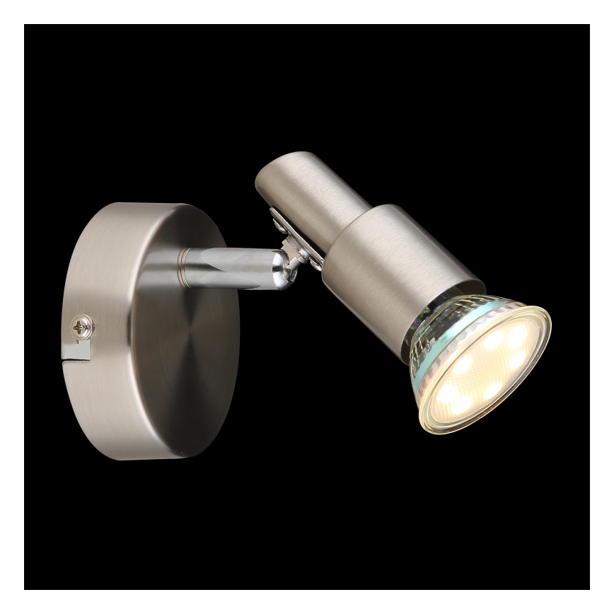 Globo - LED Стенен спот 1xGU10/3W/230V