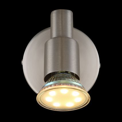 Globo - LED Стенен спот 1xGU10/3W/230V