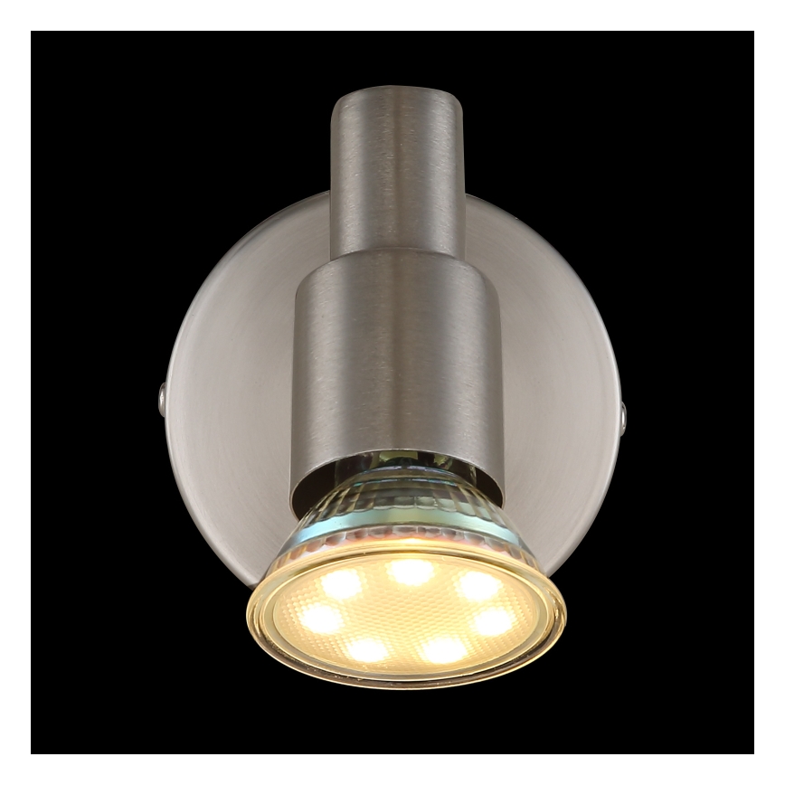 Globo - LED Стенен спот 1xGU10/3W/230V