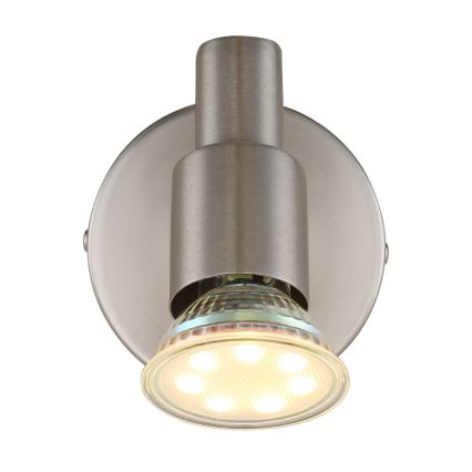 Globo - LED Стенен спот 1xGU10/3W/230V