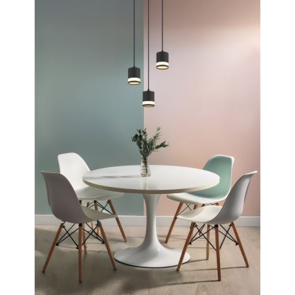 Globo - LED Пендел 3xGX53/7W/230V 3000K черен