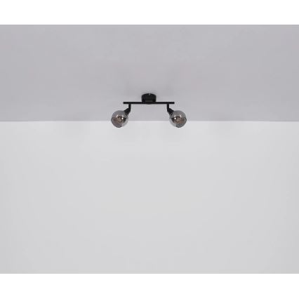 Globo - Спот 2xE14/40W/230V черен