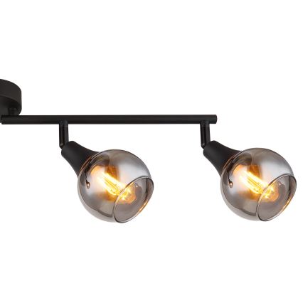 Globo - Спот 4xE14/40W/230V черен