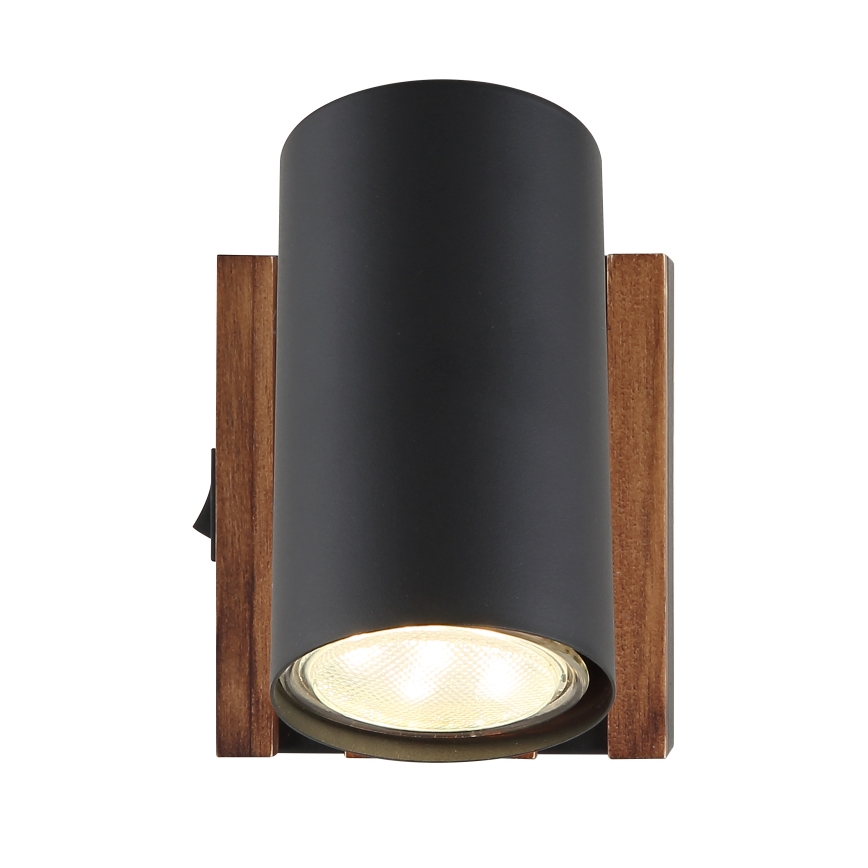 Globo - Спот аплик 1xGU10/25W/230V черен