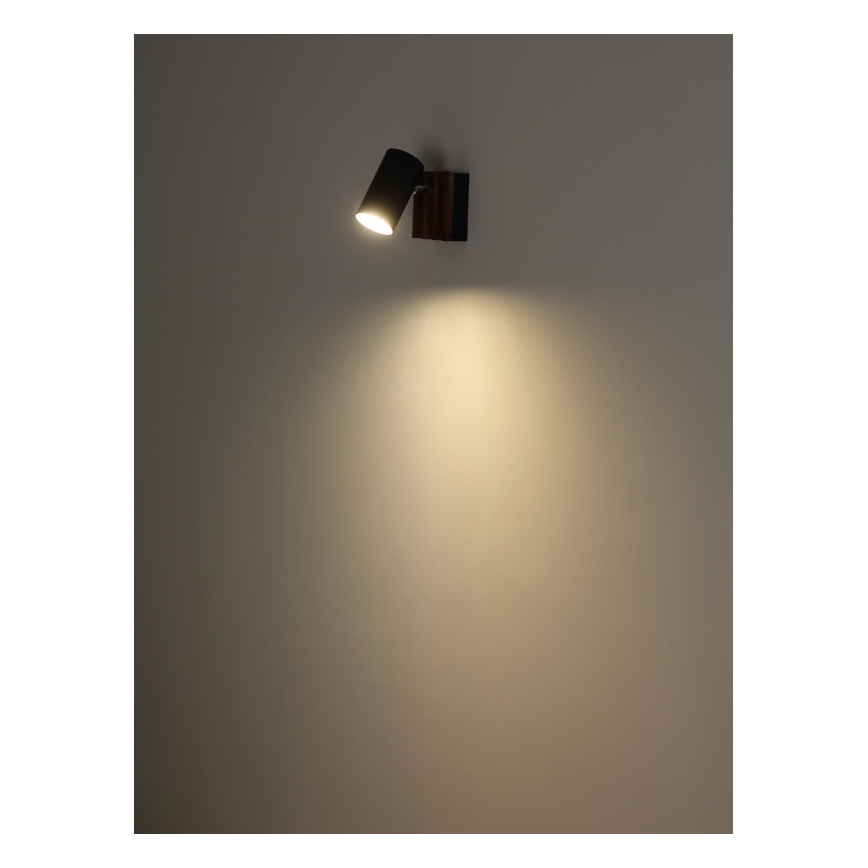 Globo - Спот аплик 1xGU10/25W/230V черен