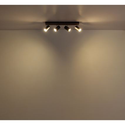 Globo - Спот 4xGU10/25W/230V черен