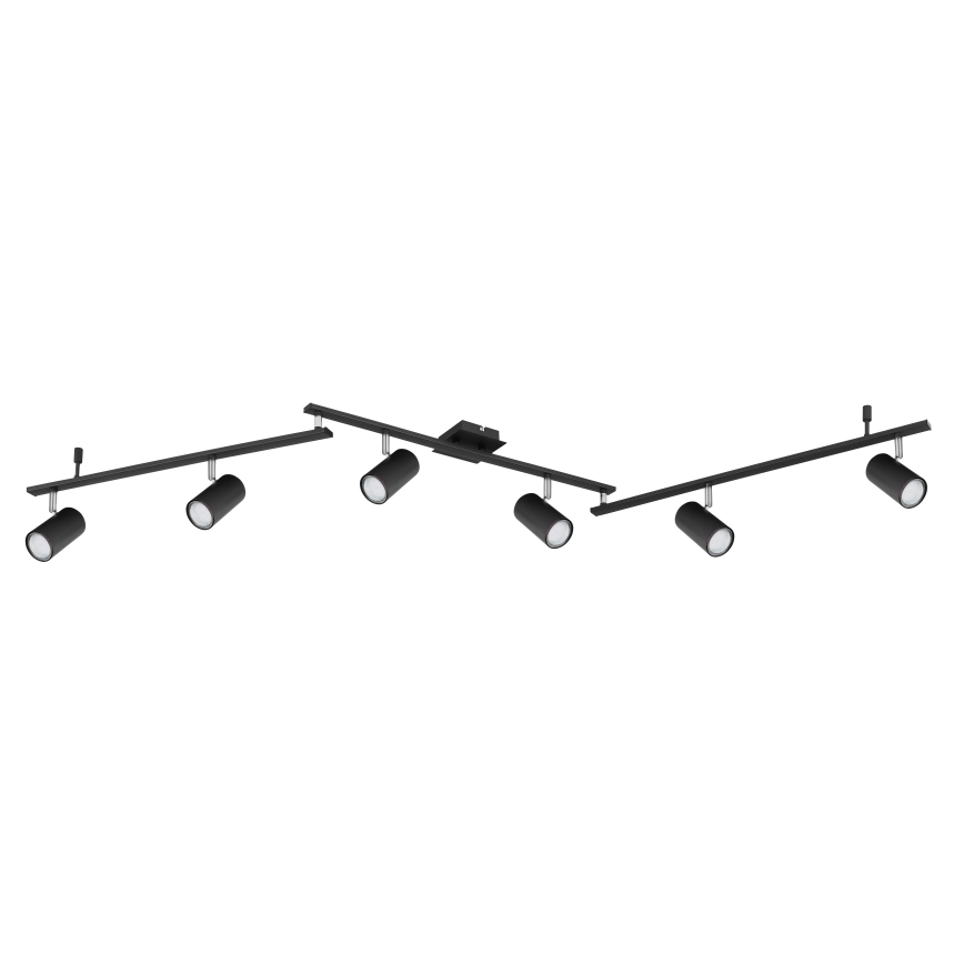 Globo - Спот 6xGU10/35W/230V черен