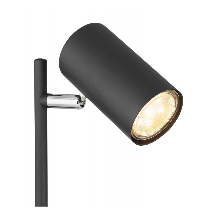 Globo - Настолна лампа 1xGU10/5W/230V черен