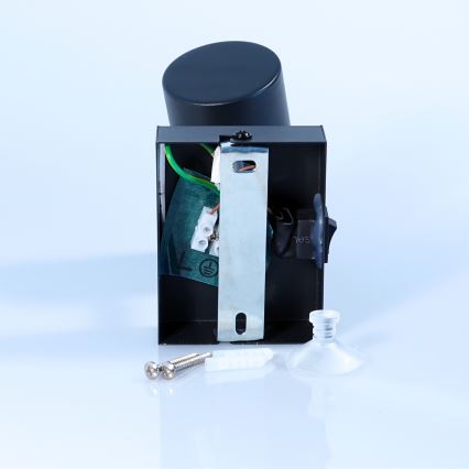 Globo - Стенен спот 1xGU10/25W/230V черен