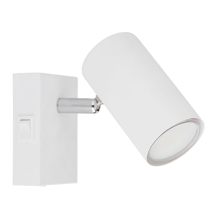 Globo - Стенен спот 1xGU10/25W/230V бял