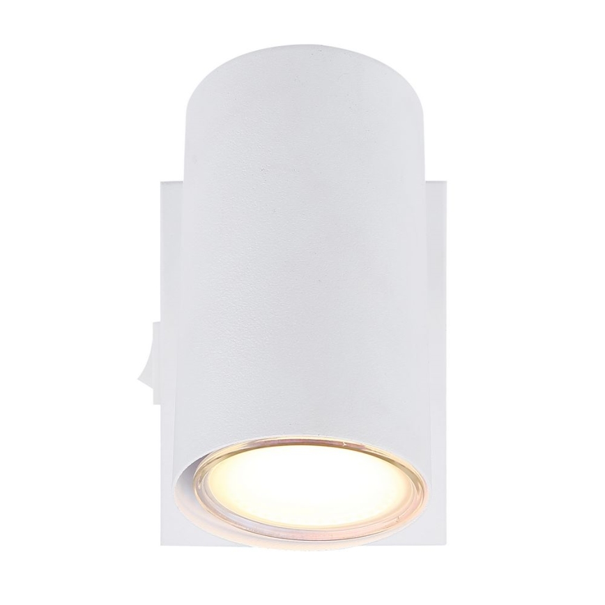 Globo - Стенен спот 1xGU10/25W/230V бял