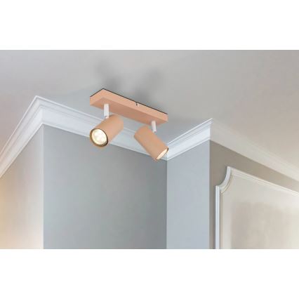 Globo - Спот 2xGU10/25W/230V оранжев