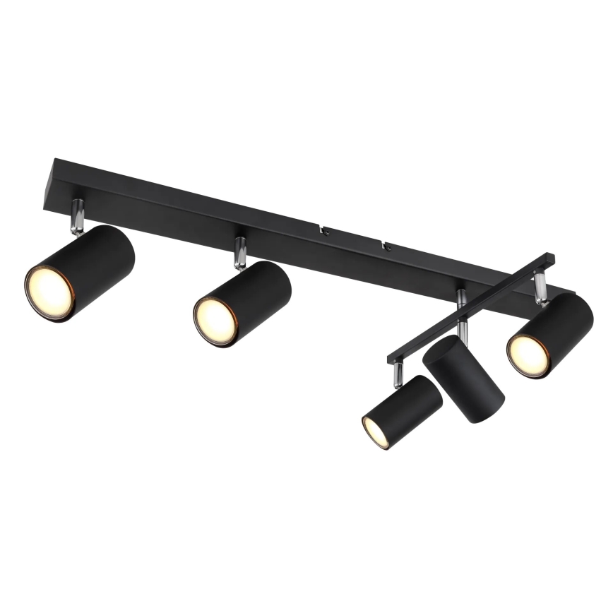 Globo - Спот 5xGU10/35W/230V черен