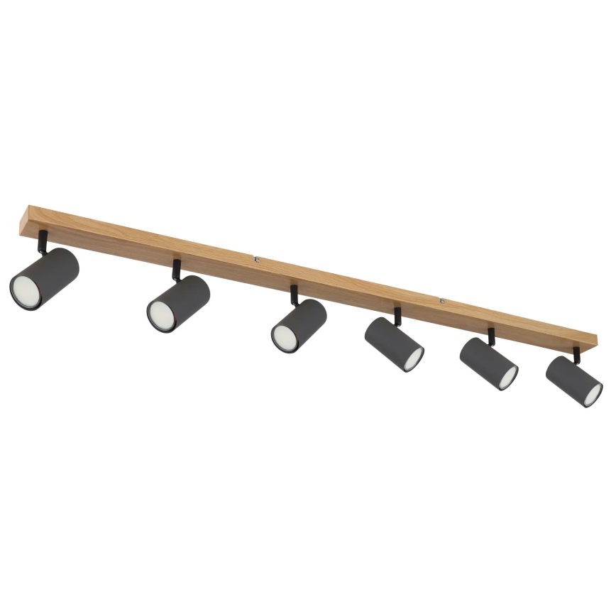 Globo - Спот 6xGU10/35W/230V кафяв/черен