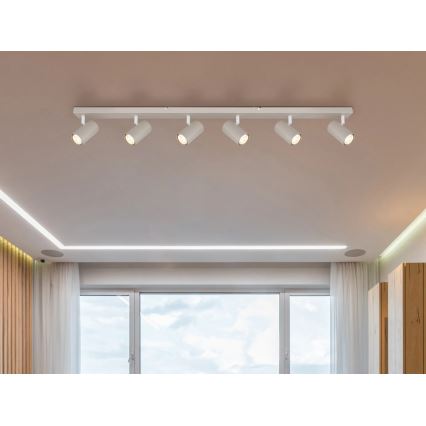 Globo - Спот осветително тяло 6xGU10/35W/230V бежово