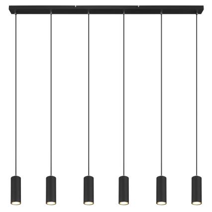 Globo - Полилей на кабел 6xGU10/35W/230V