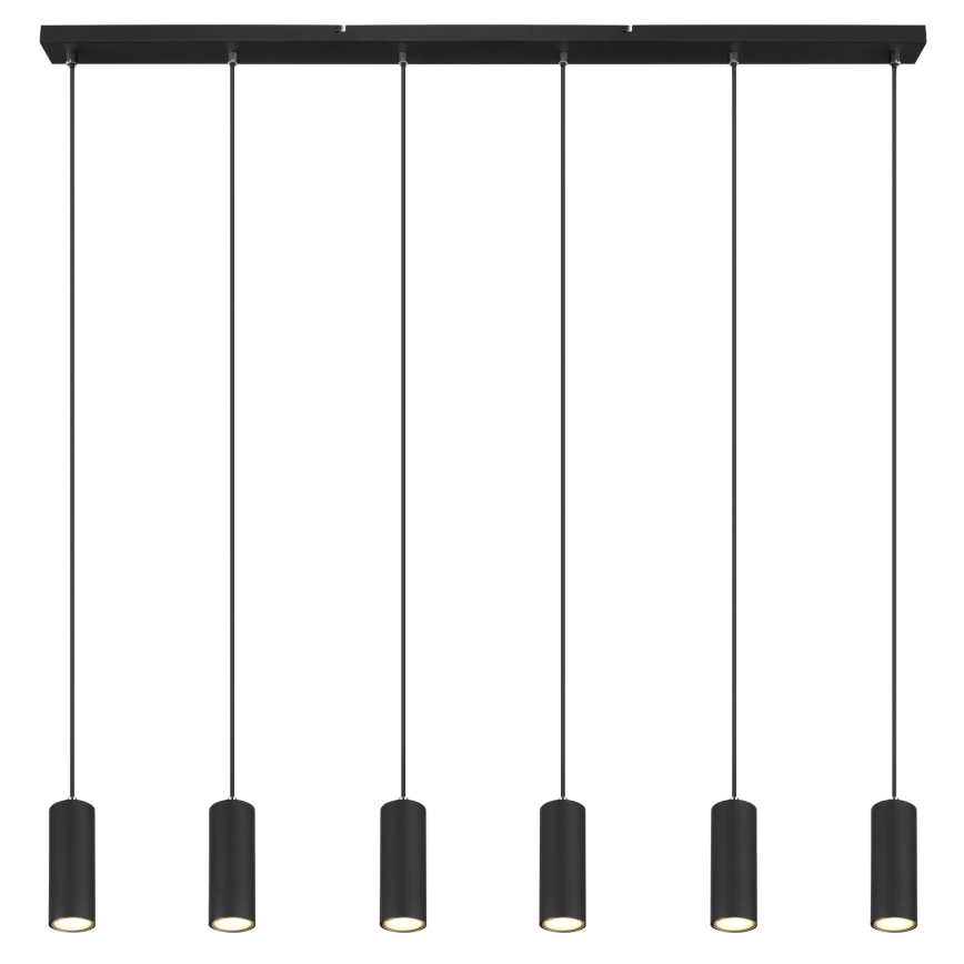 Globo - Полилей на кабел 6xGU10/35W/230V