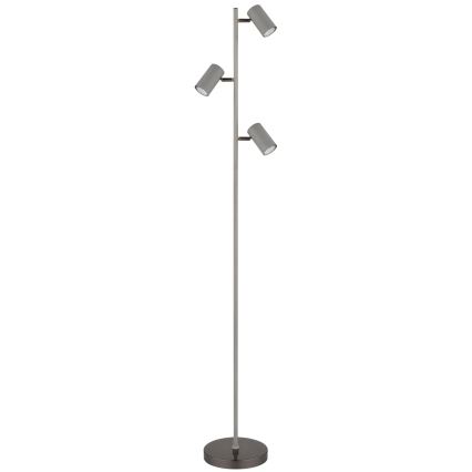 Globo - Лампион 3xGU10/5W/230V сив
