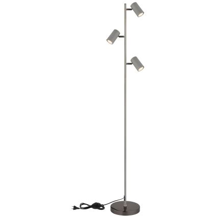 Globo - Лампион 3xGU10/5W/230V сив