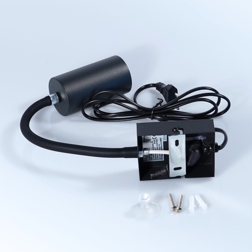 Globo - Гъвкав аплик 1xGU10/25W/230V черен