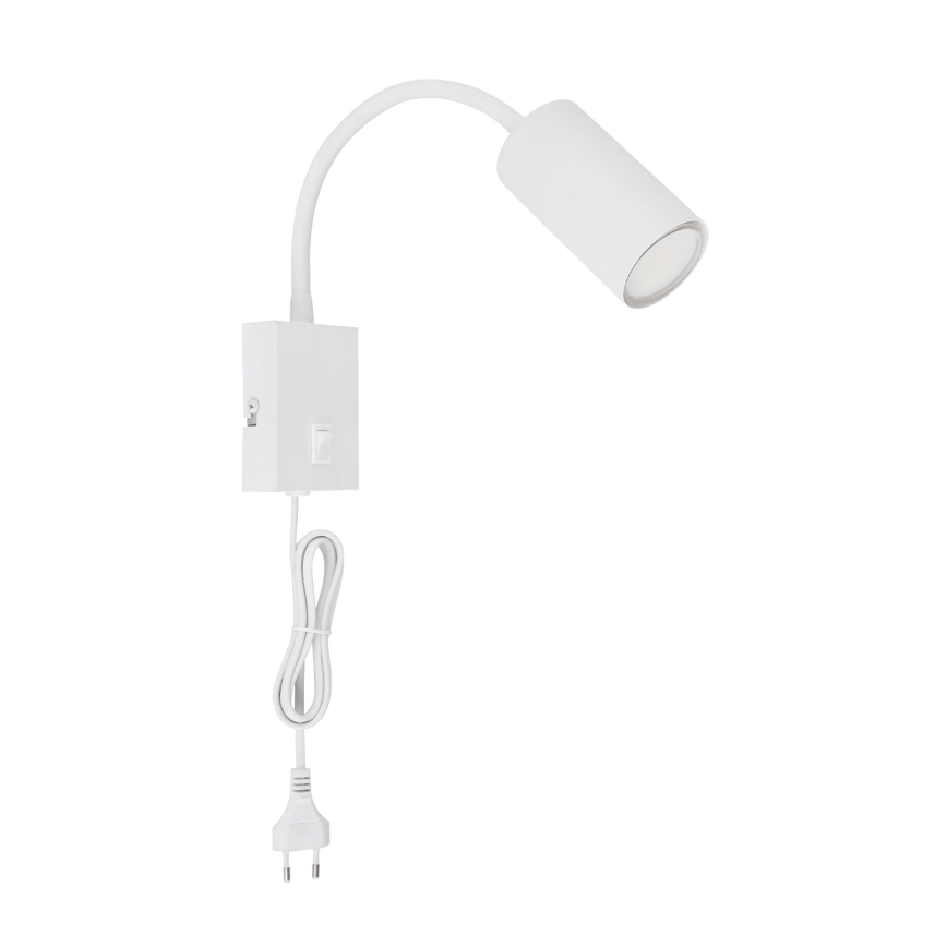 Globo - Гъвкав аплик 1xGU10/25W/230V бял