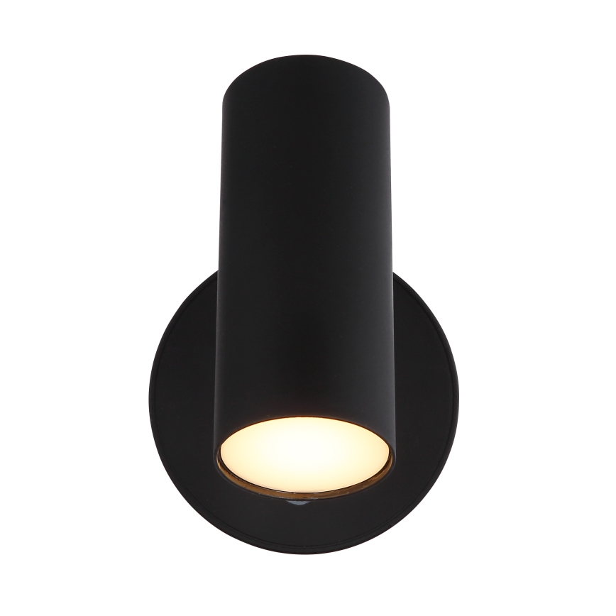 Globo - димируемо презареждаемо стенено точково осветително тяло LED/0,4W/3,7V 1800 mAh черно