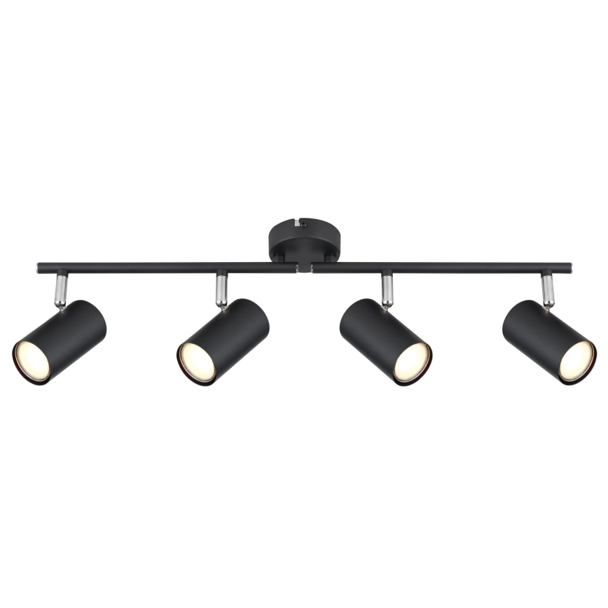 Globo - Спот 4xGU10/25W/230V черен