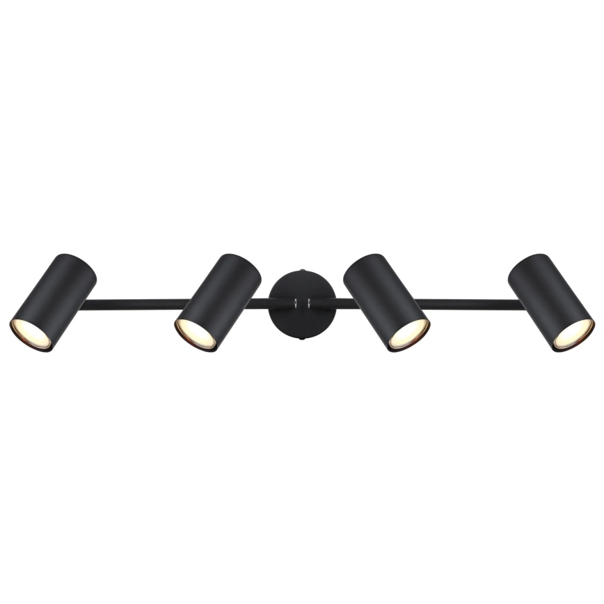 Globo - Спот 4xGU10/25W/230V черен