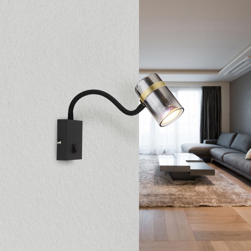 Globo - Гъвкава настолна лампа 1xGU10/8W/230V