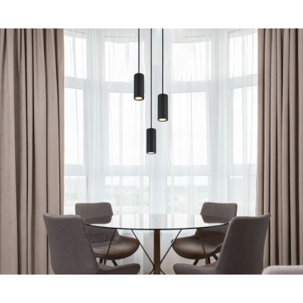 Globo - Пендел 3xGU10/25W/230V черен