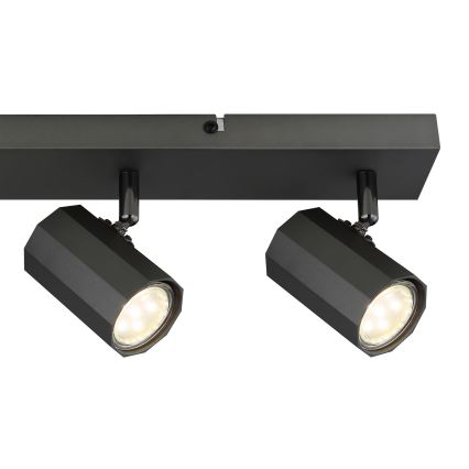 Globo - Спот 4xGU10/25W/230V черен