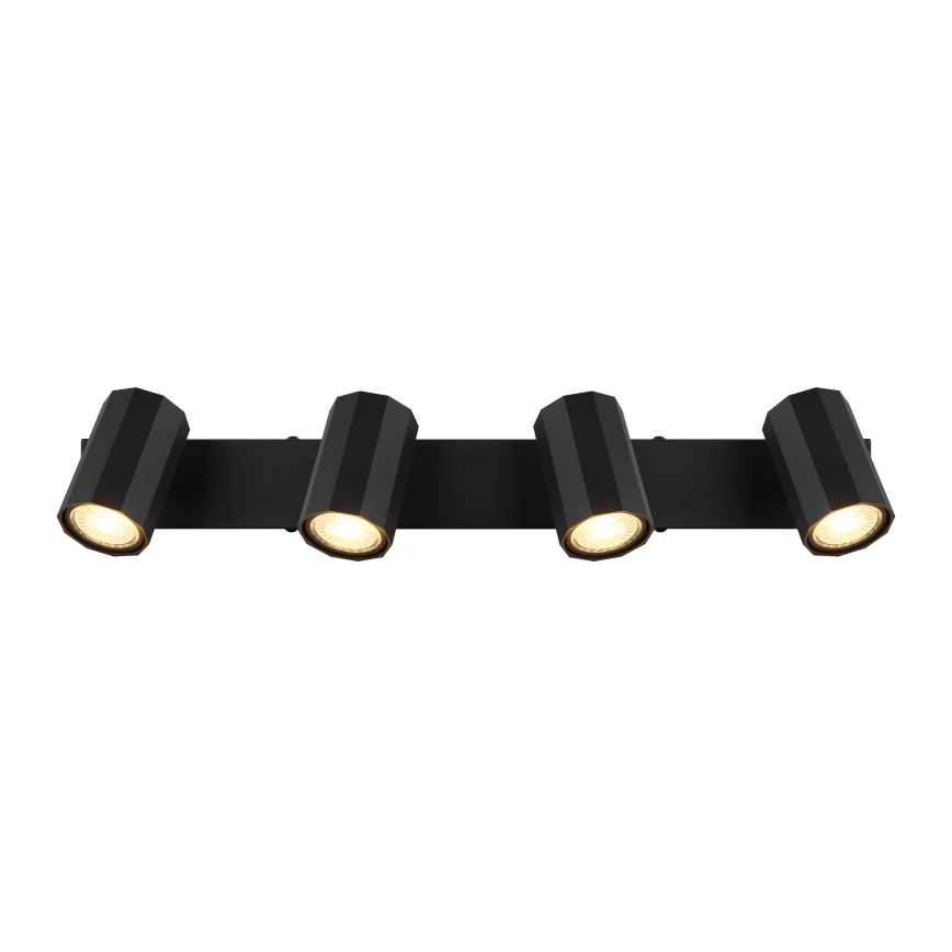 Globo - Спот 4xGU10/25W/230V черен