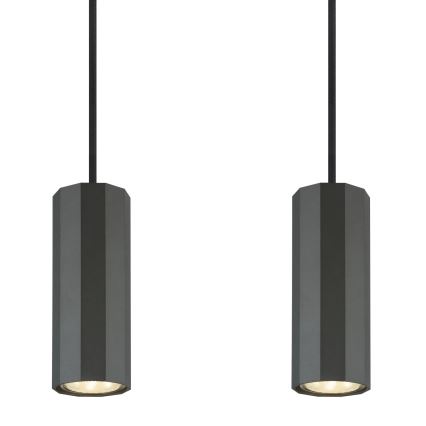 Globo - Пендел 4xGU10/25W/230V черен