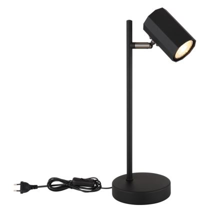 Globo - Настолна лампа 1xGU10/5W/230V черен