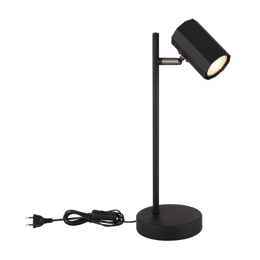 Globo - Настолна лампа 1xGU10/5W/230V черен