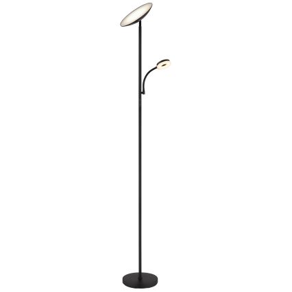 Globo - LED Димируем лампион LED/20W/230V+ LED/5W 3000/4000/6500K черен