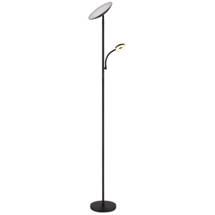 Globo - LED Димируем лампион LED/20W/230V+ LED/5W 3000/4000/6500K черен