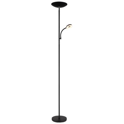 Globo - LED Димируем лампион LED/20W/230V+ LED/5W 3000/4000/6500K черен
