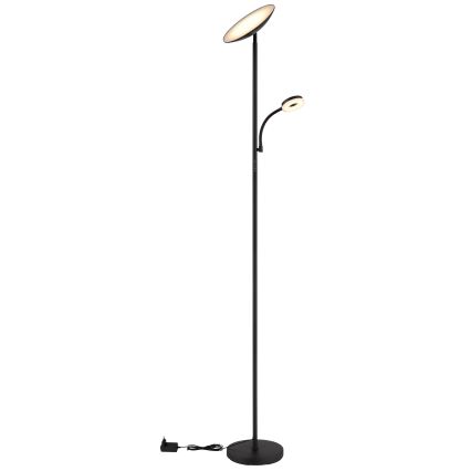 Globo - LED Димируем лампион LED/20W/230V+ LED/5W 3000/4000/6500K черен