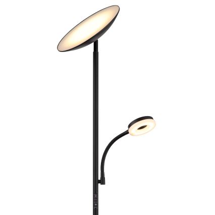 Globo - LED Димируем лампион LED/20W/230V+ LED/5W 3000/4000/6500K черен