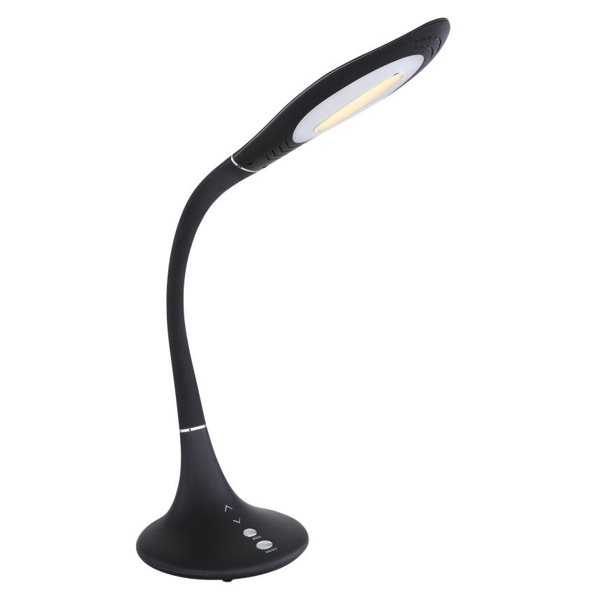 Globo - LED Димируем докосване гъвкав настолна лампа LED/9W/230V 3000/4500/6500K черен