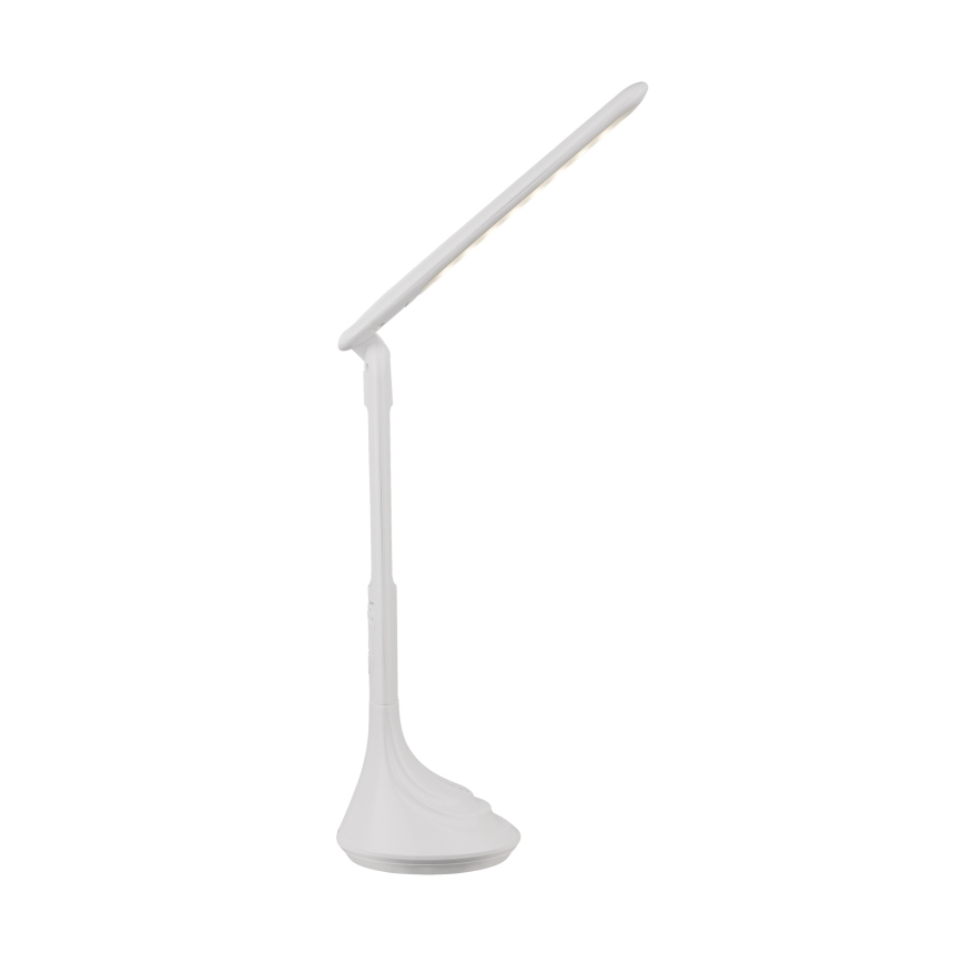 Globo - LED Димируема акумулаторна настолна лампа с дисплей LED/4W/230V 2200 mAh бял