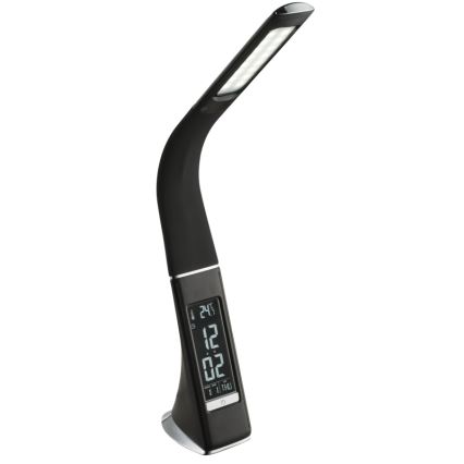 Globo - Димируема LED настолна лампа със сензорно управление и дисплей LED/6,5W/230V 3000/4500/5800K черна