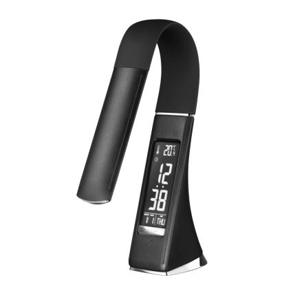 Globo - Димируема LED настолна лампа със сензорно управление и дисплей LED/6,5W/230V 3000/4500/5800K черна