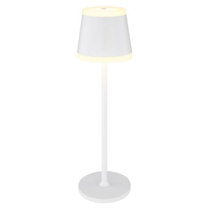 Globo - LED Димируема акумулаторна настолна touch лампа LED/4,6W/230V 1800 mAh USB IP54 бял