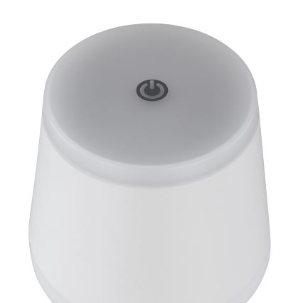 Globo - LED Димируема акумулаторна настолна touch лампа LED/4,6W/230V 1800 mAh USB IP54 бял