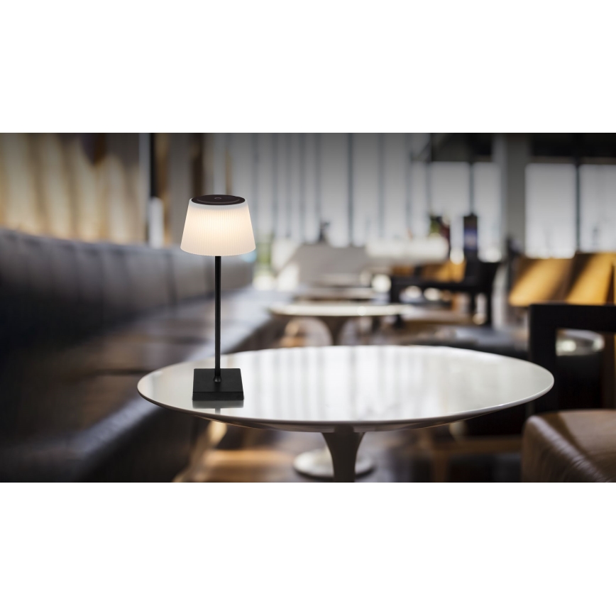 Globo - LED LED Екстериорна димируема сензорна настолна лампа LED/4W/5V 3000/4000/5000K 1800 mAh IP44
