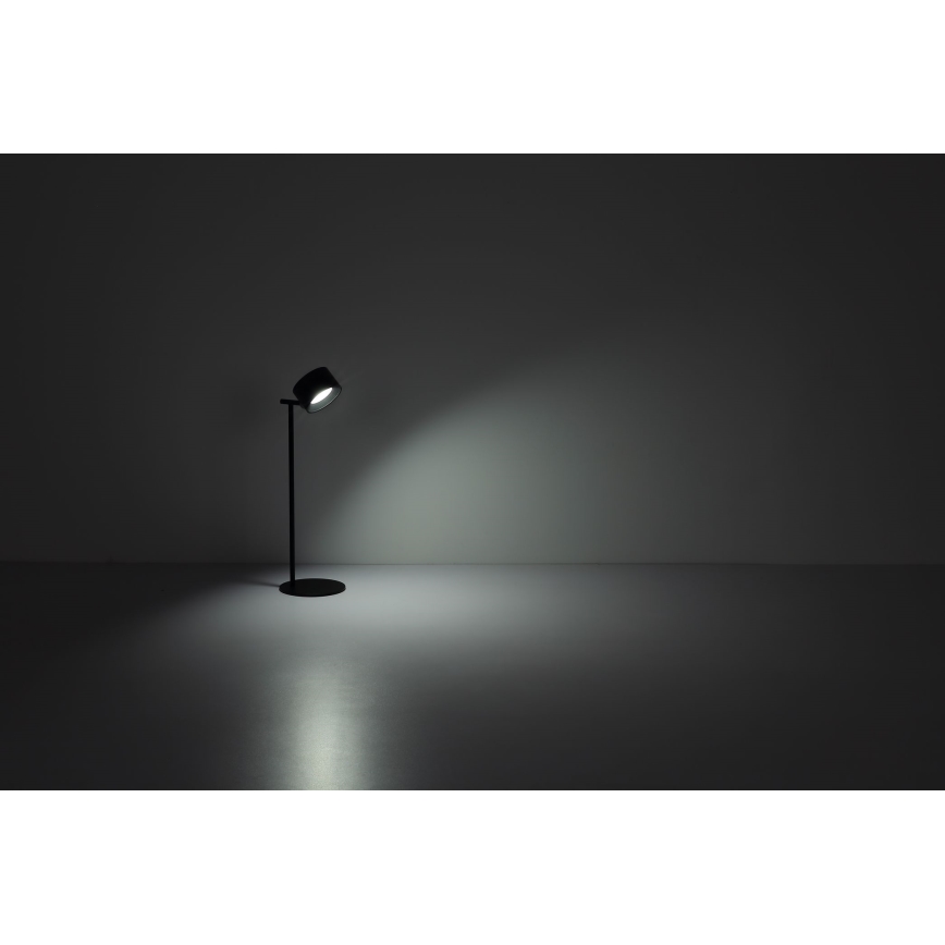 Globo - LED Димируема сензорна настолна лампа 4в1 LED/4W/5V 3000/4000/5000K 1200 mAh черен